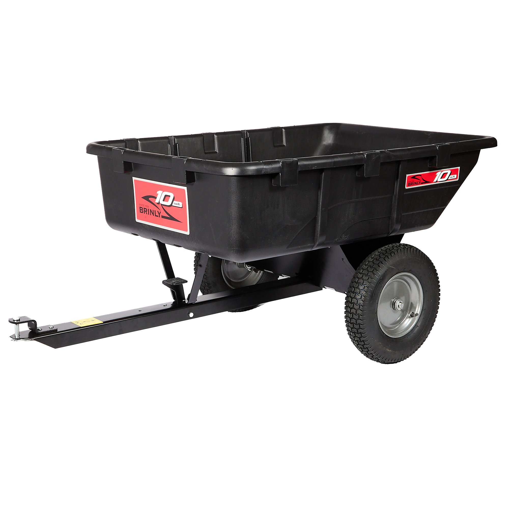 Brinly-Hardy Poly Cart — 10 Cu. Ft., 650-Lb. Capacity, Heavy-Duty Polypropylene, Model# PCT-101BHC